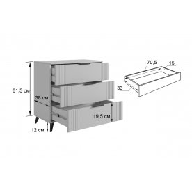 Комод Катрин