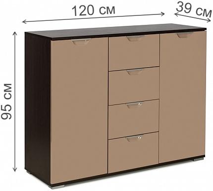 Комод Кронос венге / мокко