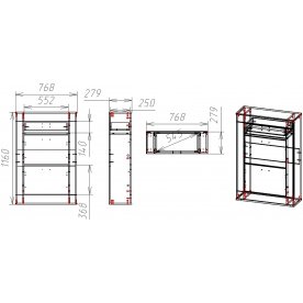 Обувница Мебелеф 23