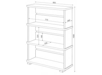 Стеллаж Эланта-25/3