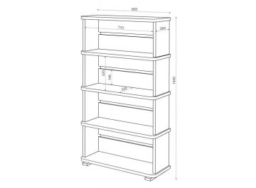 Стеллаж СБ-25/4