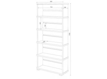 Стеллаж Эланта-25/5