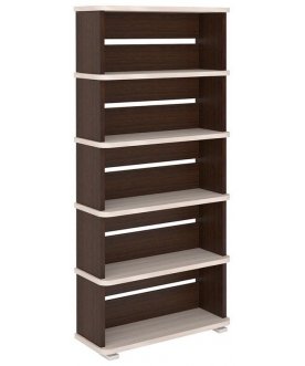 Стеллаж Эланта-25/2 карамель / венге