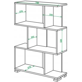 Стеллаж СЛ-5-3