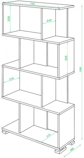 Cтеллаж Валевро-5-4 Н нельсон