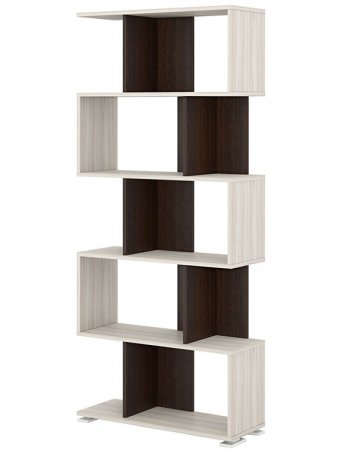 Cтеллаж Валевро-5 КВ карамель / венге