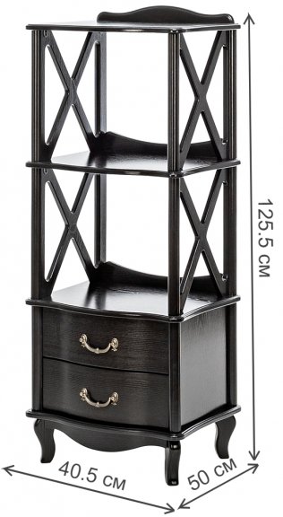 Стеллаж Джульетта-2 венге