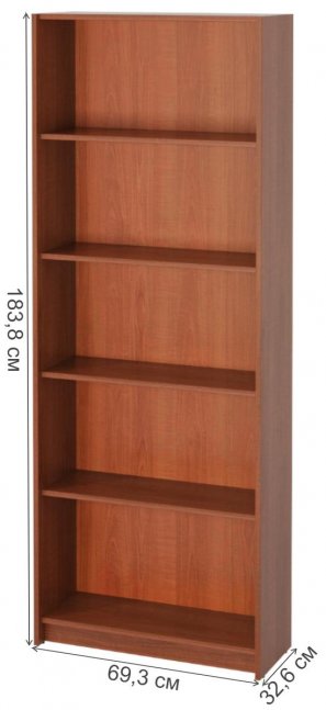 Стеллаж Милана-5 вишня
