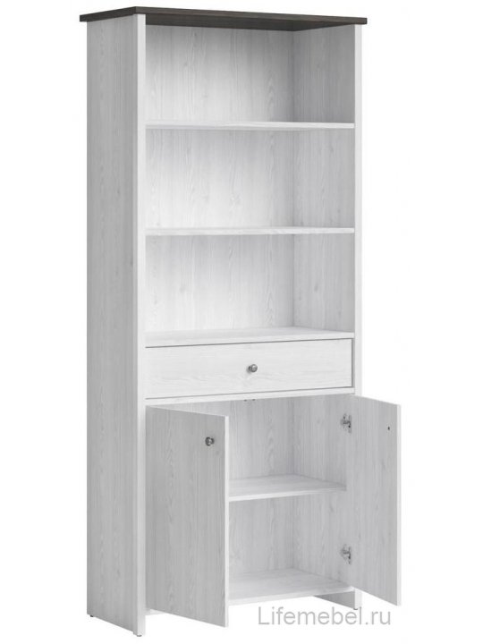Стеллаж Порто REG2D1S джанни / сосна ларико
