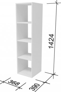 Стеллаж СИ41 дуб сонома