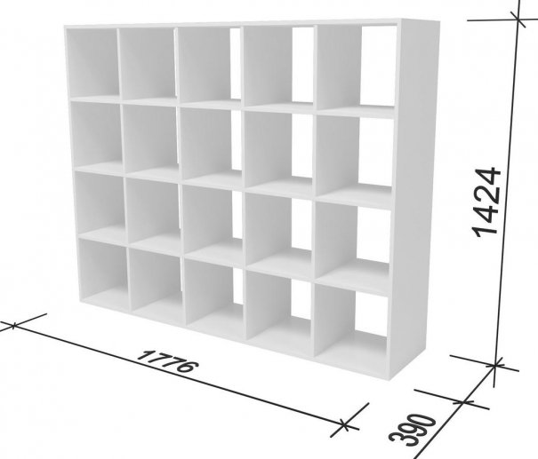 Стеллаж СИ45 венге