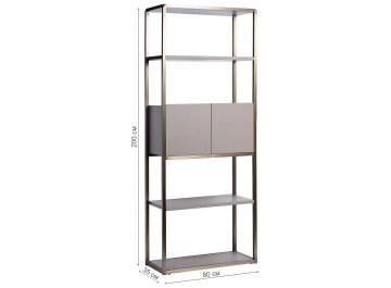 Стеллаж Space тип А 58DB-SH16061A