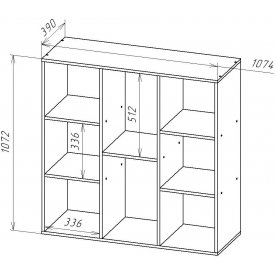 Стеллаж СТ103