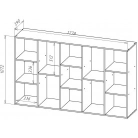 Стеллаж СТ105