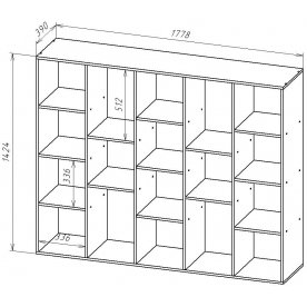 Стеллаж СТ145