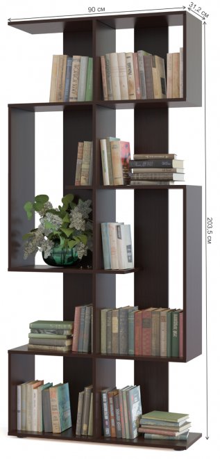 Стеллаж СТ-3 венге