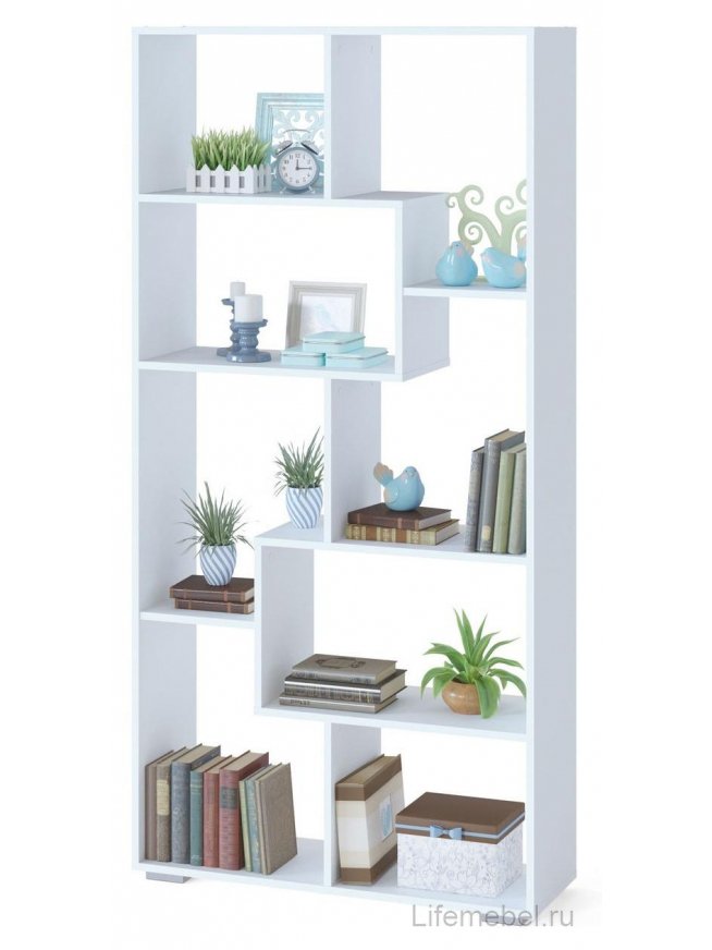 Стеллаж СТ-4 белый