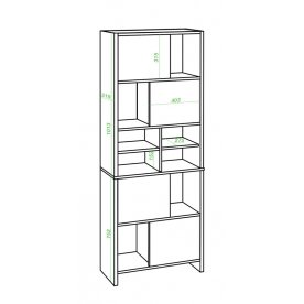 Стеллаж СТЛ-ЗВХ