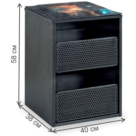 Тумба Dark Metal