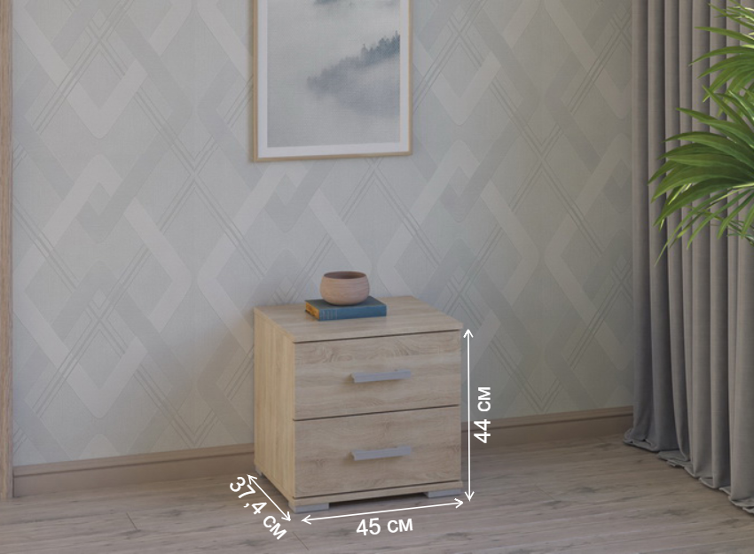 Тумба Вента-82 дуб сонома