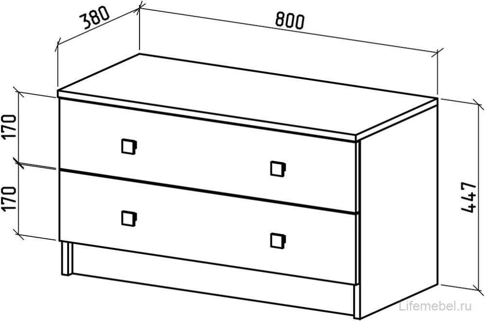 Тумба Бостон-2 итальянский орех