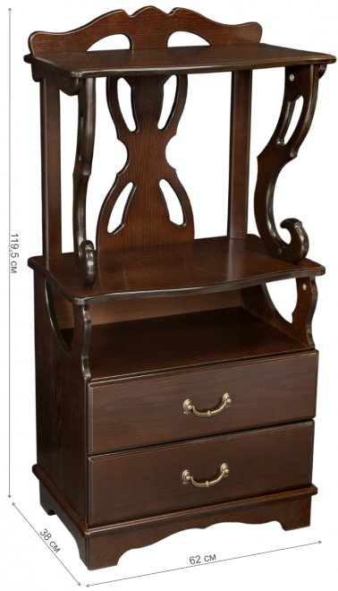 Тумба Элегия орех