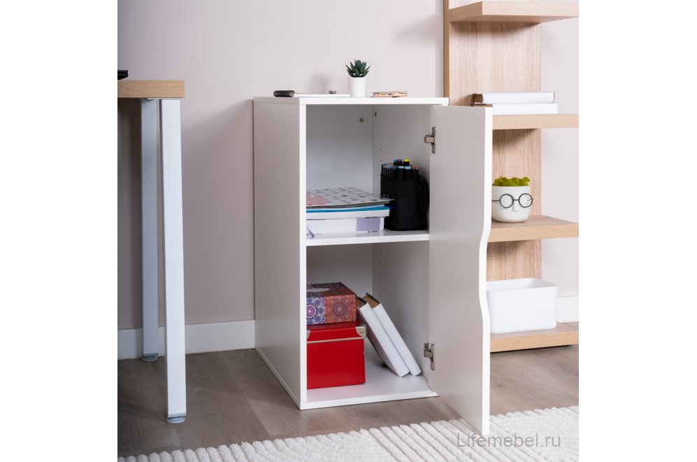 Тумба Ингар ДВ белая