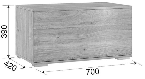 Тумба Лайк 19.01 дуб мария