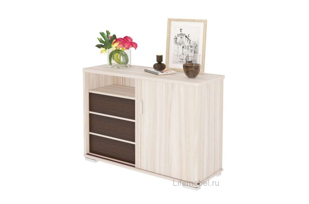 Комод ТБ-45 КВ карамель / венге