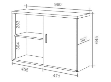 Тумба ТБЛ-2 БЕК