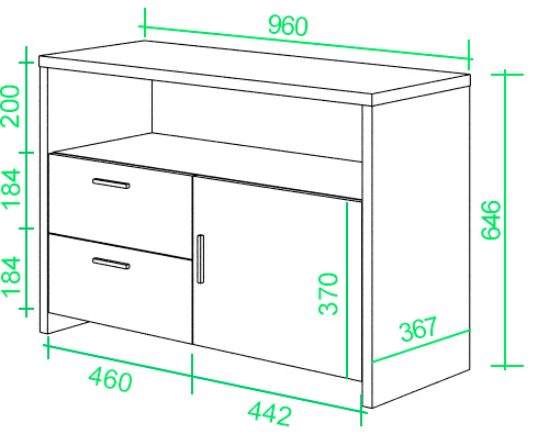 Тумба ТБЛ БЕ белый жемчуг