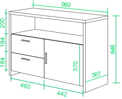 Тумба ТБЛ Н нельсон