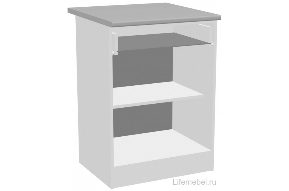 Тумба ТК-06.1 белый / дуб сонома