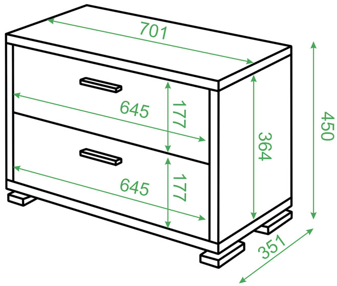 Тумба ТМ-50 КВ карамель / венге