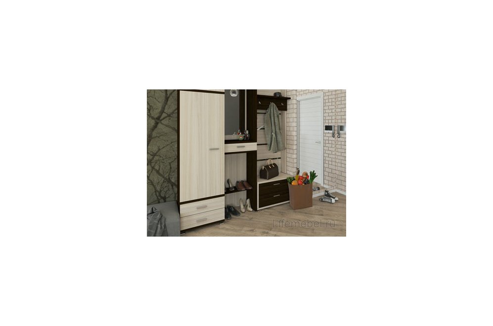 Тумба ТМ-50 КВ карамель / венге