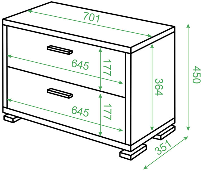 Тумба ТМ-50 Н нельсон