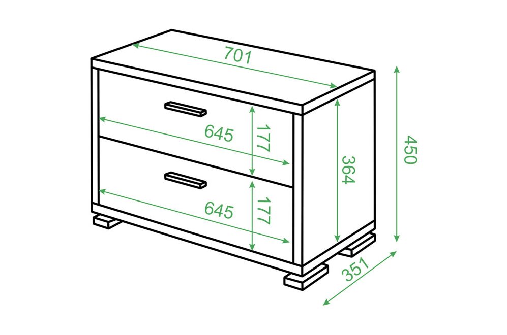 Тумба ТМ-50 Н нельсон