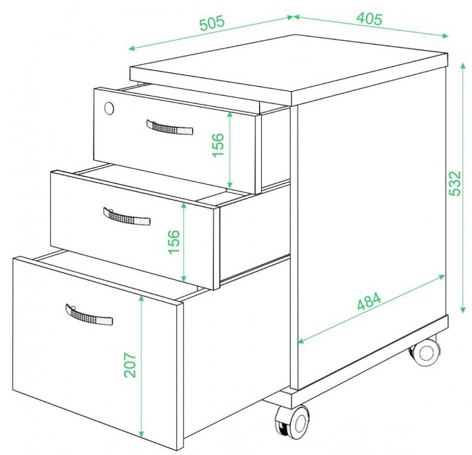 Тумба ТС-2 венге / карамель