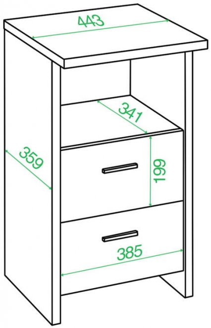 Тумба ТЯЛ К карамель