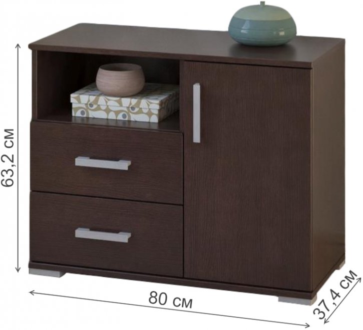Тумба Вента-33 венге