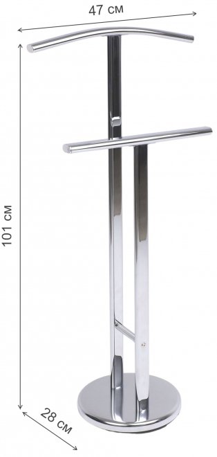 Костюмная вешалка Finn хром