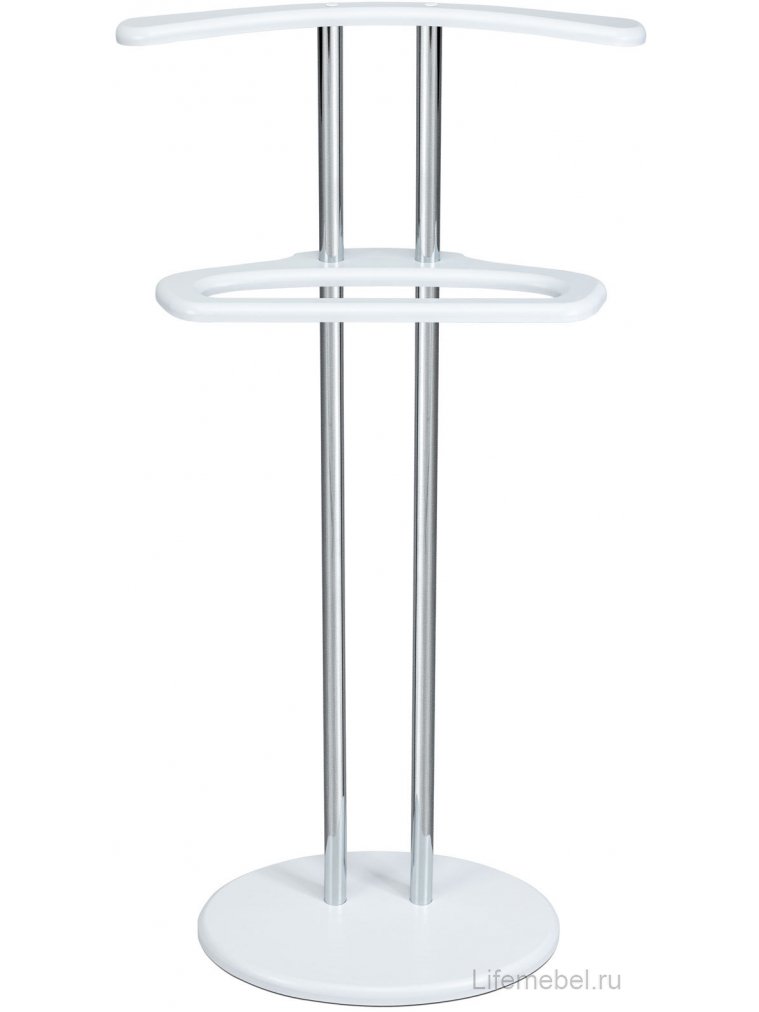 Костюмная вешалка Омега белый