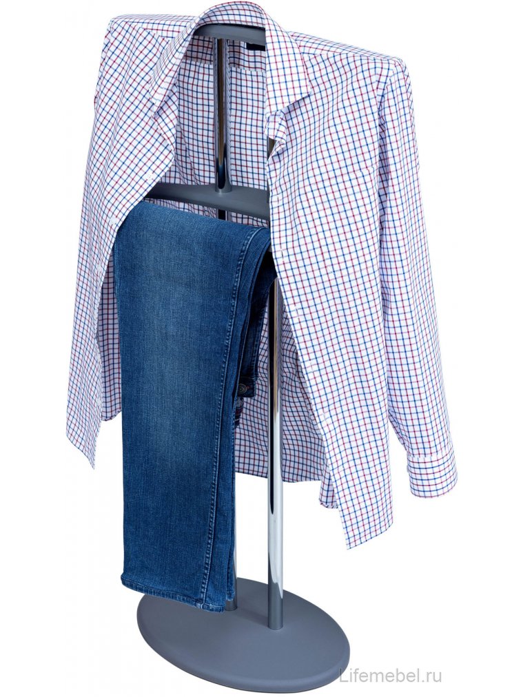 Костюмная вешалка Омега графит