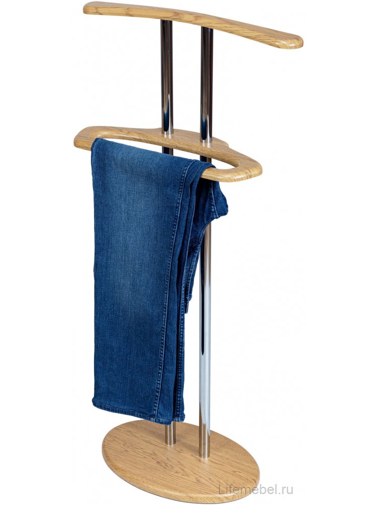 Костюмная вешалка Омега светлый дуб