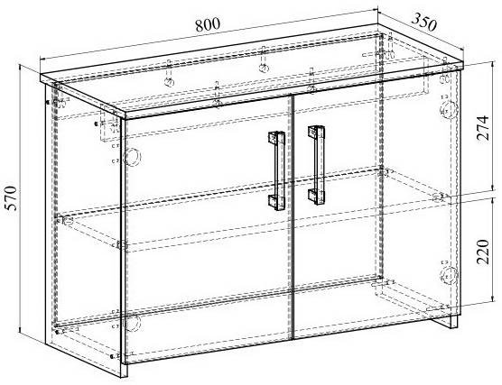 Тумба Агата АТ-3 северное дерево светлое