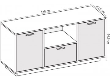 Тумба Эго Т-2 на подиуме