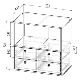Тумба Прайм-22-8