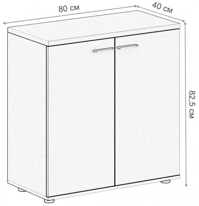 Тумба SG.815.OL.OL дуб светлый