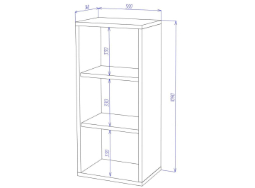 Тумба Оревро ш1в1+ФГ