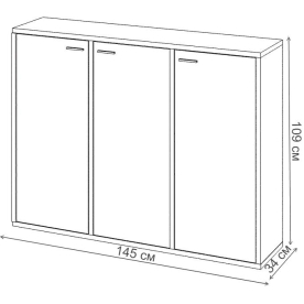 Тумба СУ ш3в1+3ФГ БЕ